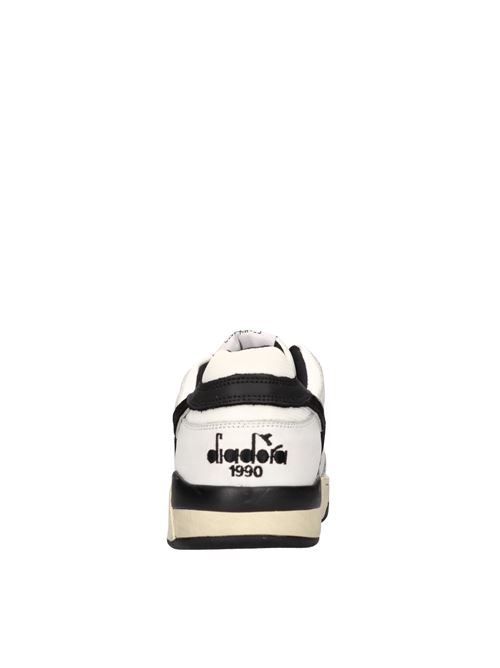 Sneakers in pelle DIADORA HERITAGE | B.560 USEDBIANCO-NERO